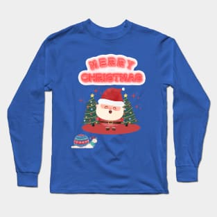 Merry Chris Long Sleeve T-Shirt